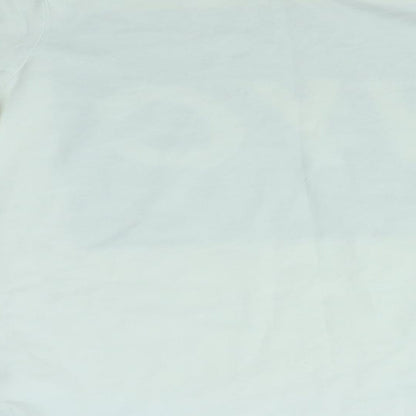 Primark Boys White   Basic T-Shirt Size 11-12 Years  - NYC