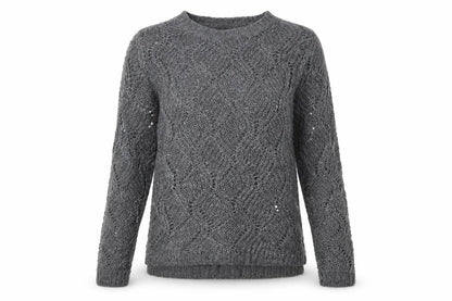 Womens UK Size 6 Atmosphere Grey Pullover Jumper