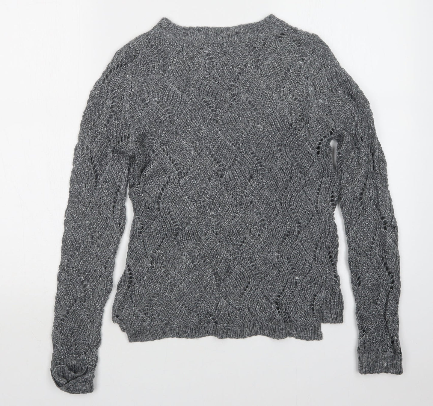 Womens UK Size 6 Atmosphere Grey Pullover Jumper