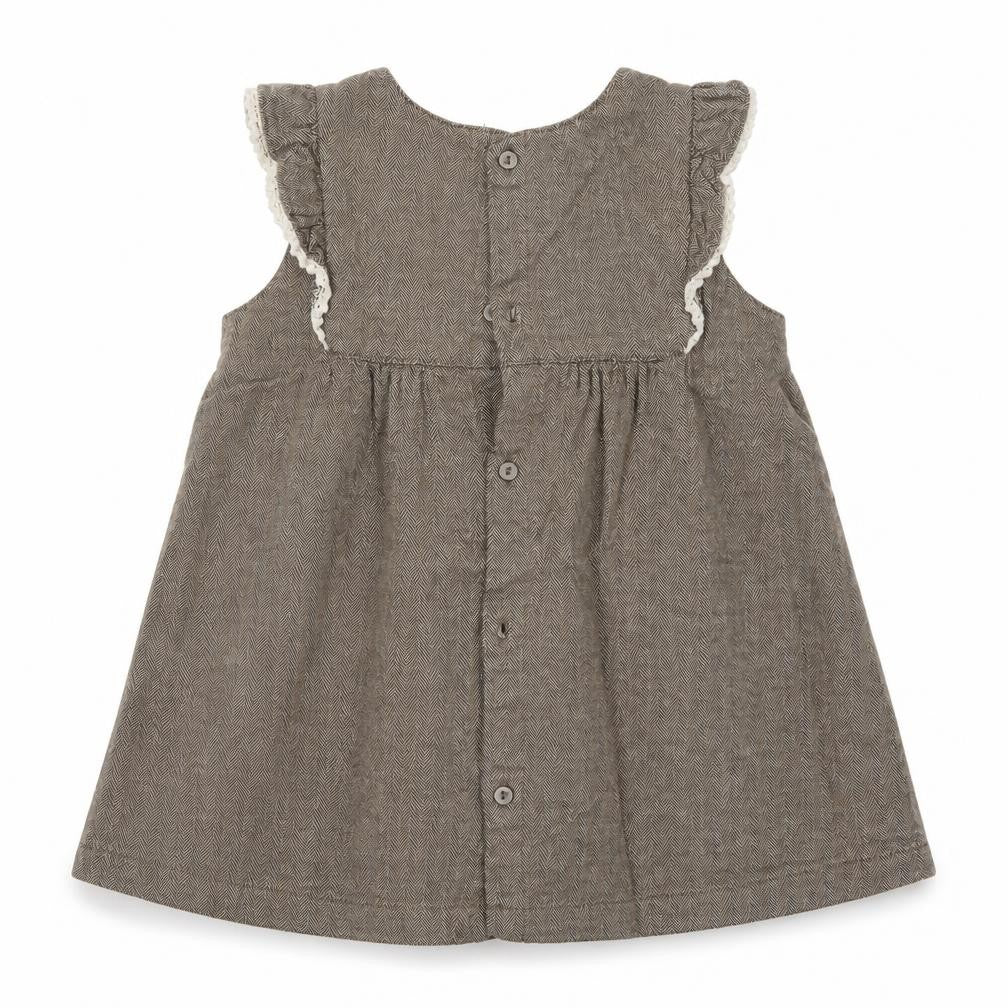 H&M Girls Brown   A-Line  Size 12-18 Months