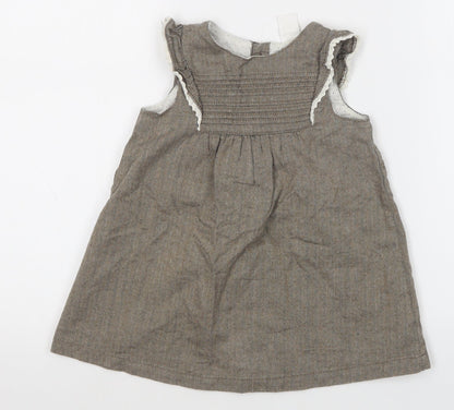 H&M Girls Brown   A-Line  Size 12-18 Months