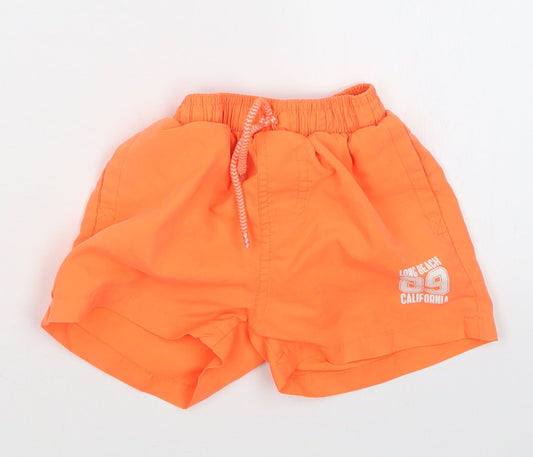 Nutmeg Boys Orange   Bermuda Shorts Size 5-6 Years - Swim Shorts