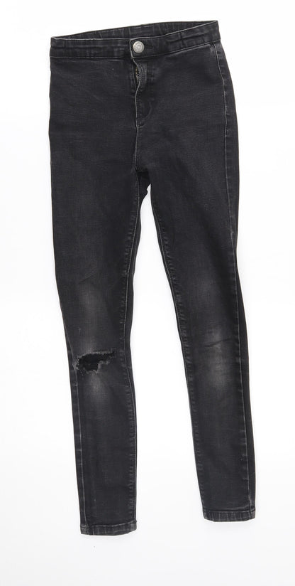 Candy Couture Girls Black   Skinny Jeans Size 11 Years