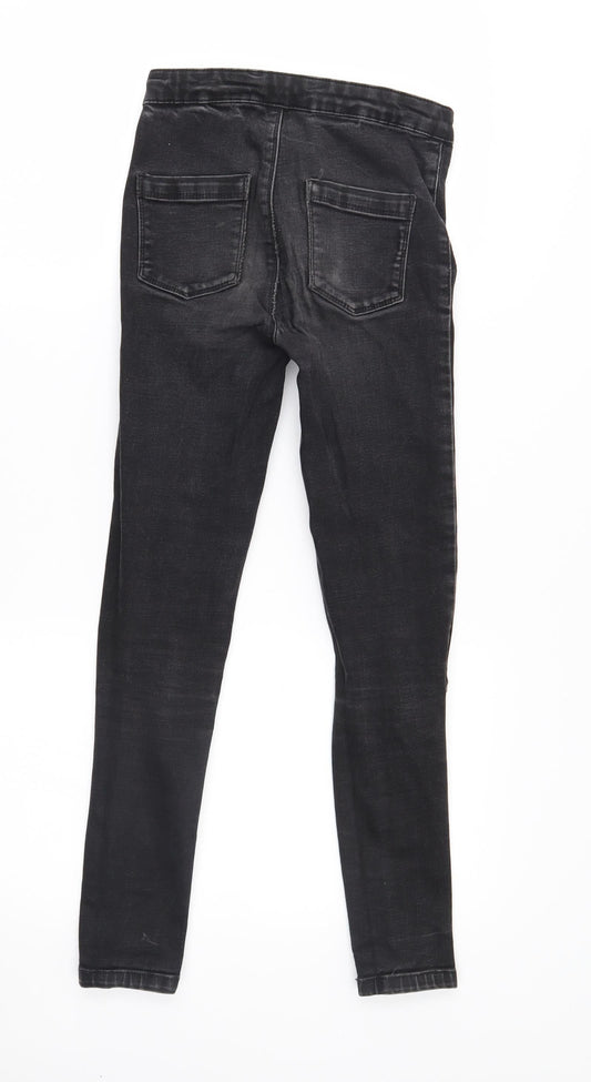 Candy Couture Girls Black   Skinny Jeans Size 11 Years