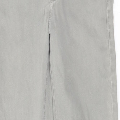 Womens UK Size 28 in Preworn Regular Fit Straight Grey Jeans