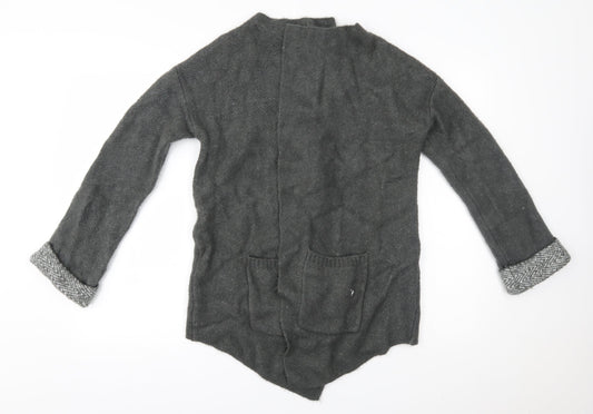 Primark Womens Grey   Cardigan Jumper Size XS