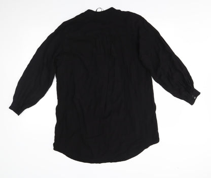 H&M Womens Black   T-Shirt Dress  Size XS