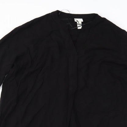 H&M Womens Black   T-Shirt Dress  Size XS