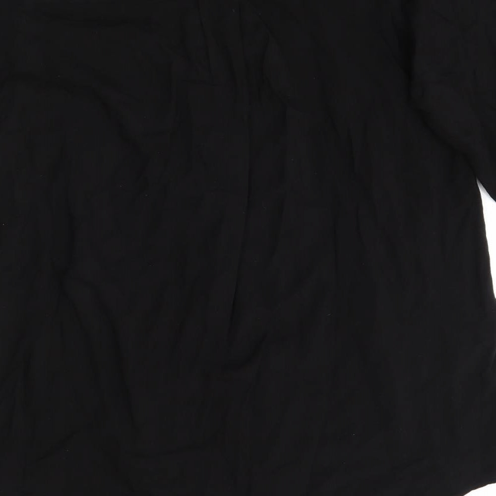 H&M Womens Black   T-Shirt Dress  Size XS