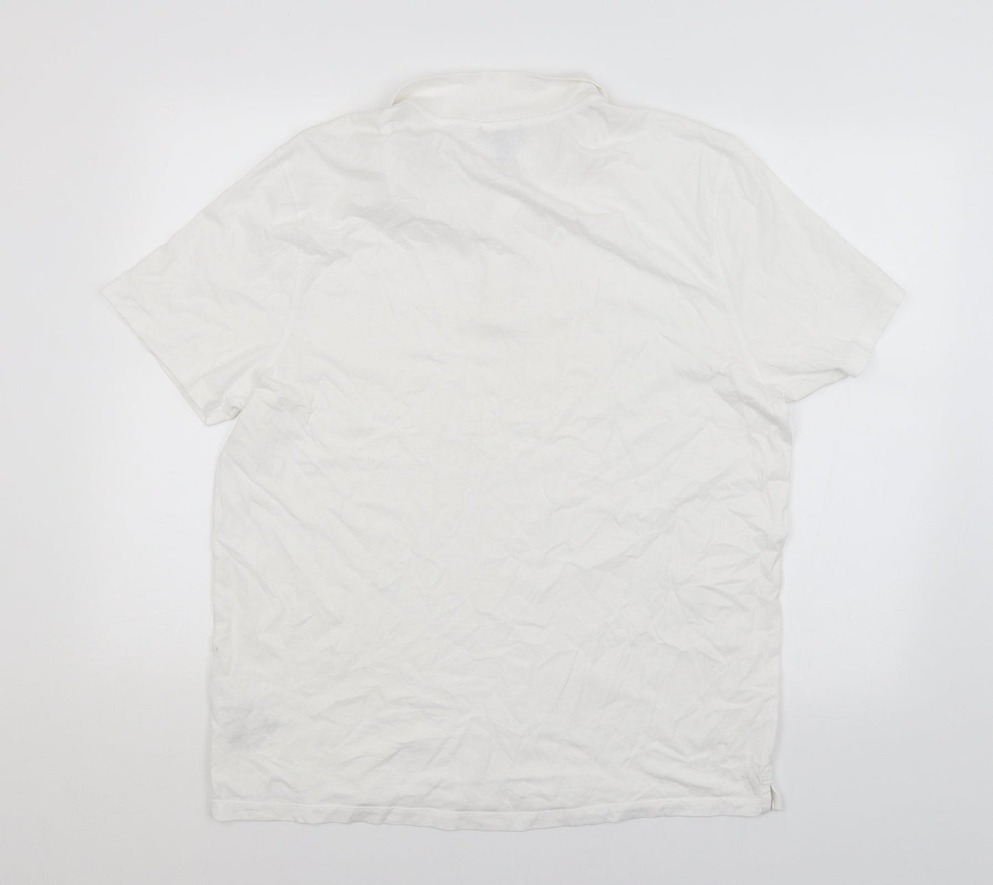 New Look Mens White    Polo Size XL