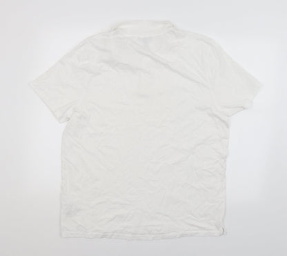 New Look Mens White    Polo Size XL