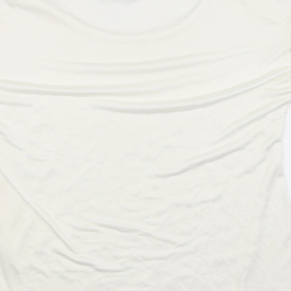 Womens UK Size 16 Preworn White Basic Blouse