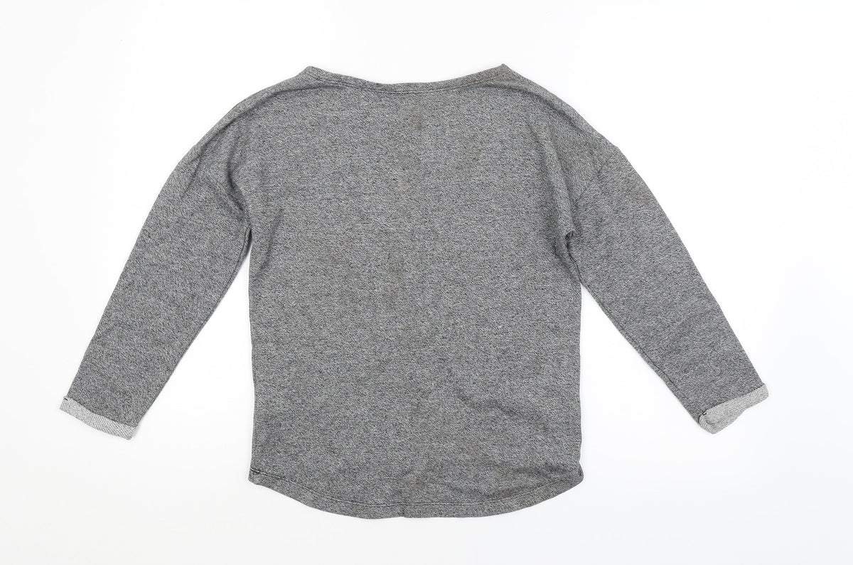 H&M Boys Grey   Pullover Sweatshirt Size 11-12 Years