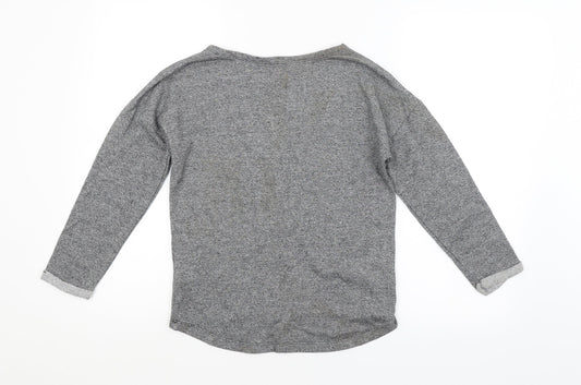 H&M Boys Grey   Pullover Sweatshirt Size 11-12 Years