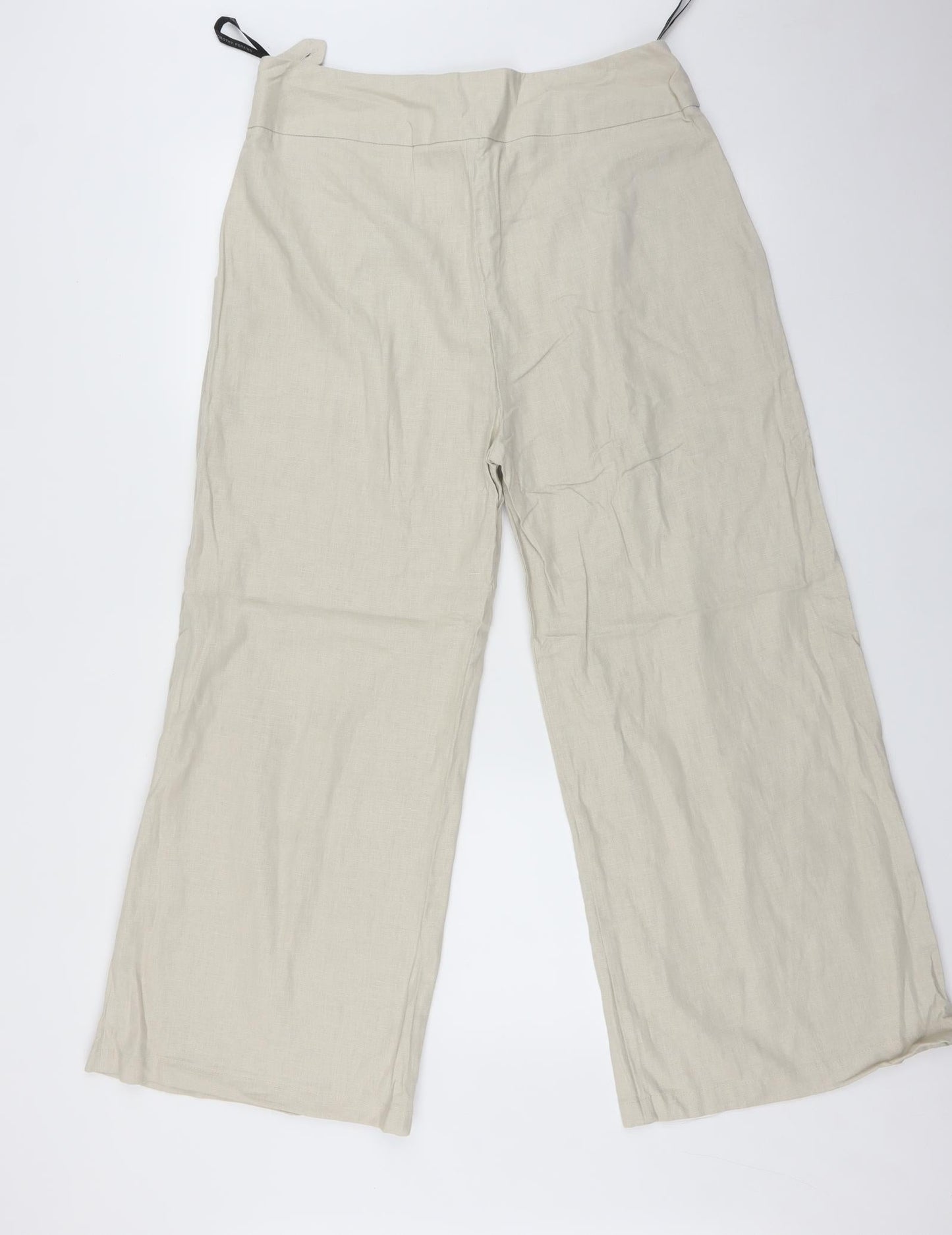 Womens UK Size 14 Dorothy Perkins Regular Fit  Beige Trousers