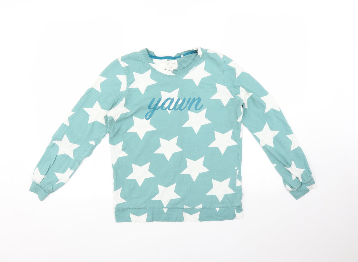 Next Womens Blue    Pyjama Top Size XS  - Star print