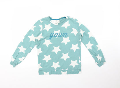 Next Womens Blue    Pyjama Top Size XS  - Star print