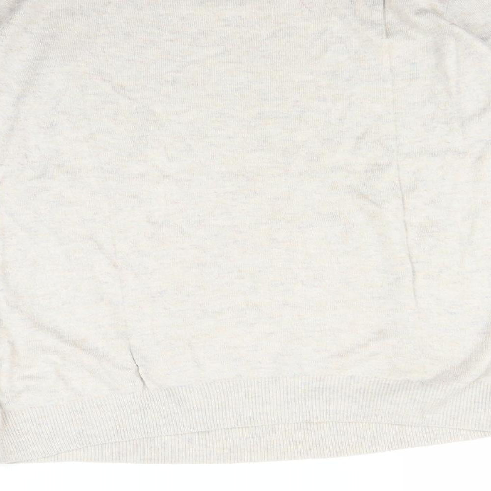 Womens UK Size M H&M Beige Pullover Jumper