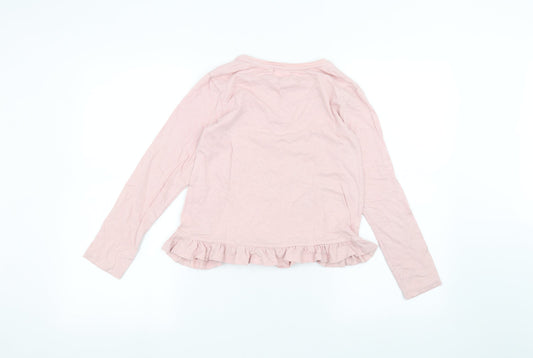 NEXT Girls Pink   Basic T-Shirt Size 10 Years