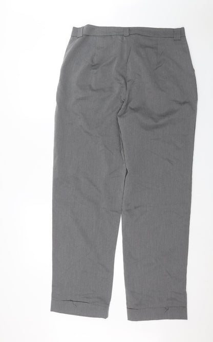 MissLook Womens Grey   Trousers  Size 2XL L28 in