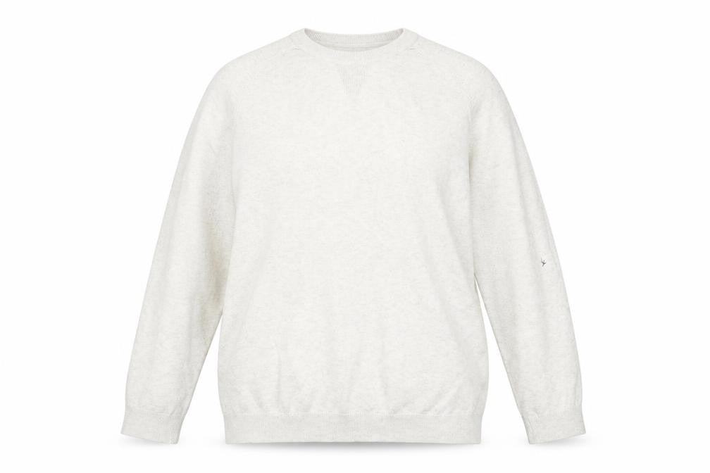 Womens UK Size XL Red Herring White Pullover Jumper