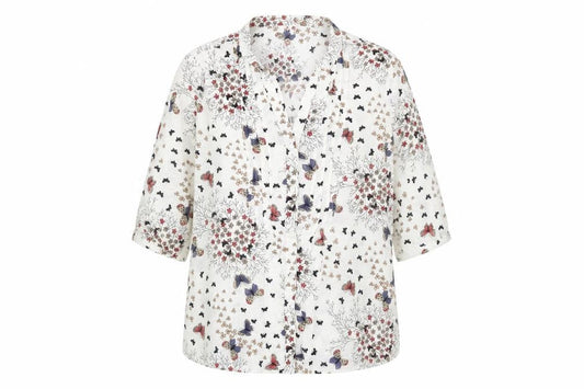 Womens UK Size 16 Being casual White Basic Button-Up