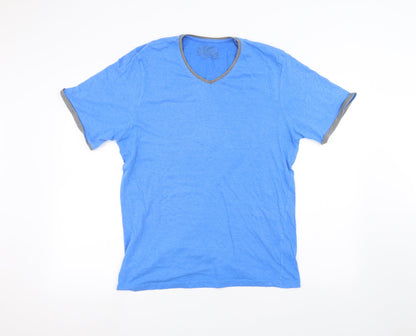 Essential Mens Blue    T-Shirt Size M