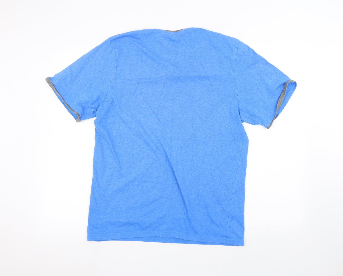 Essential Mens Blue    T-Shirt Size M