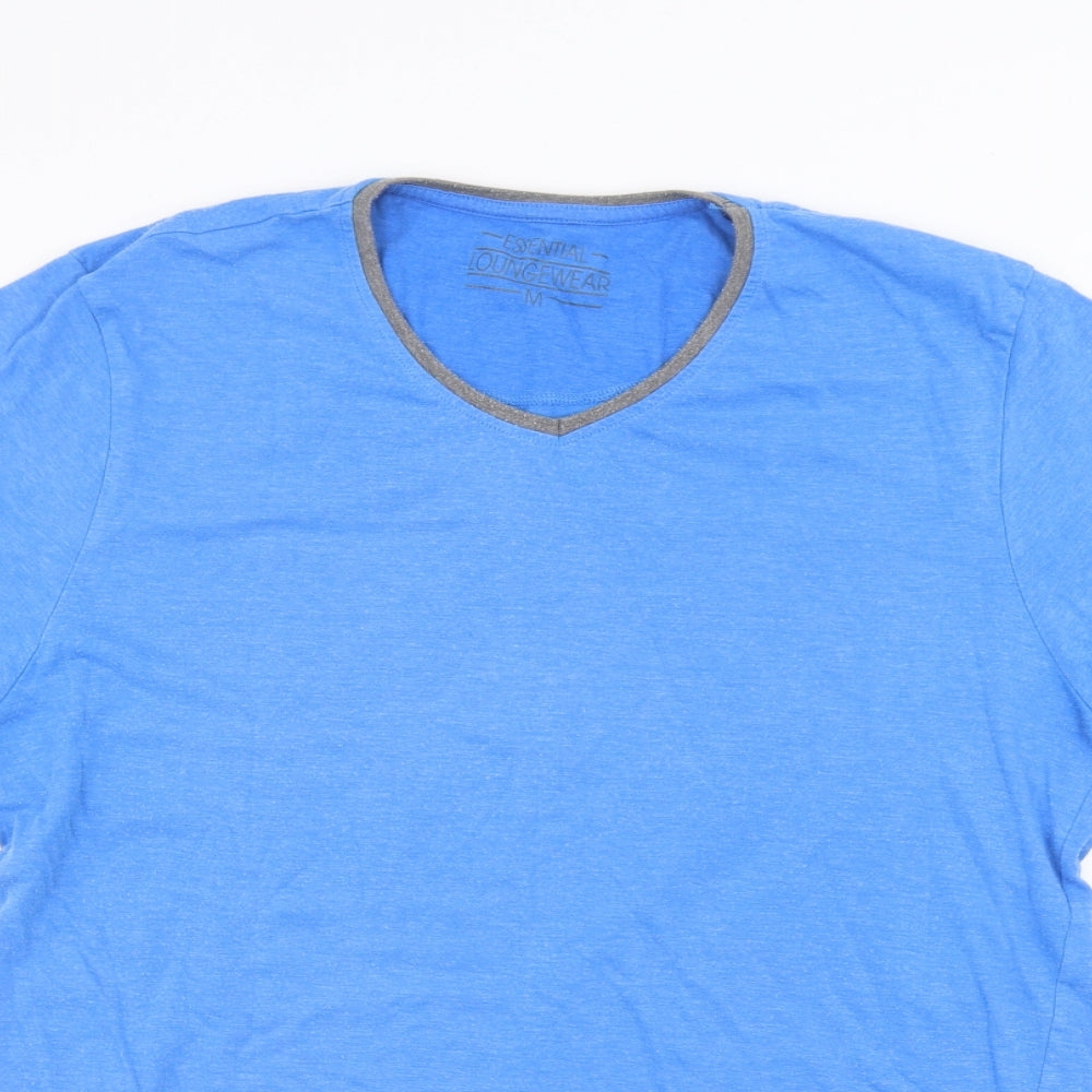 Essential Mens Blue    T-Shirt Size M