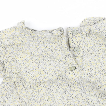 NEXT Girls Multicoloured Floral  Basic Blouse Size 12-18 Months