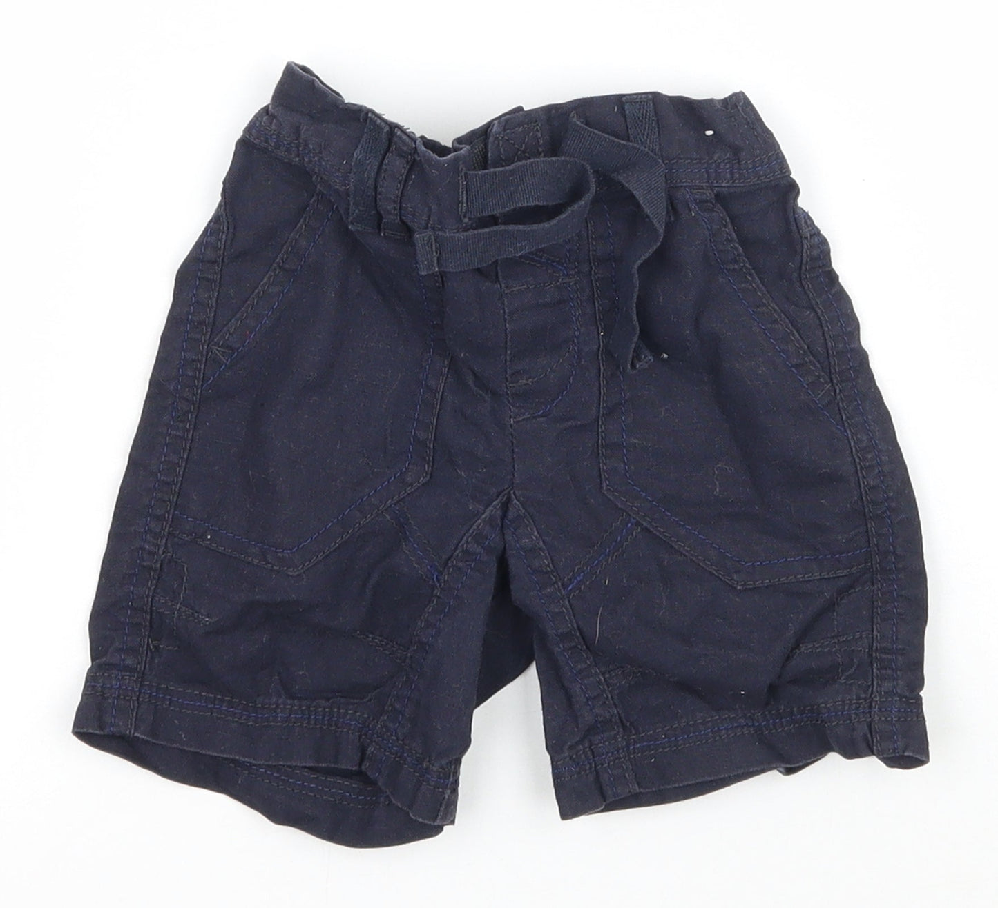 NEXT Boys Blue   Cargo Trousers Size 3-6 Months  - Shorts