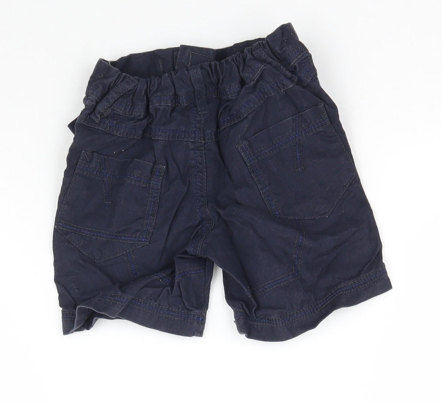 NEXT Boys Blue   Cargo Trousers Size 3-6 Months  - Shorts