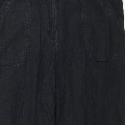 NEXT Womens Black   Trousers  Size L L28 in