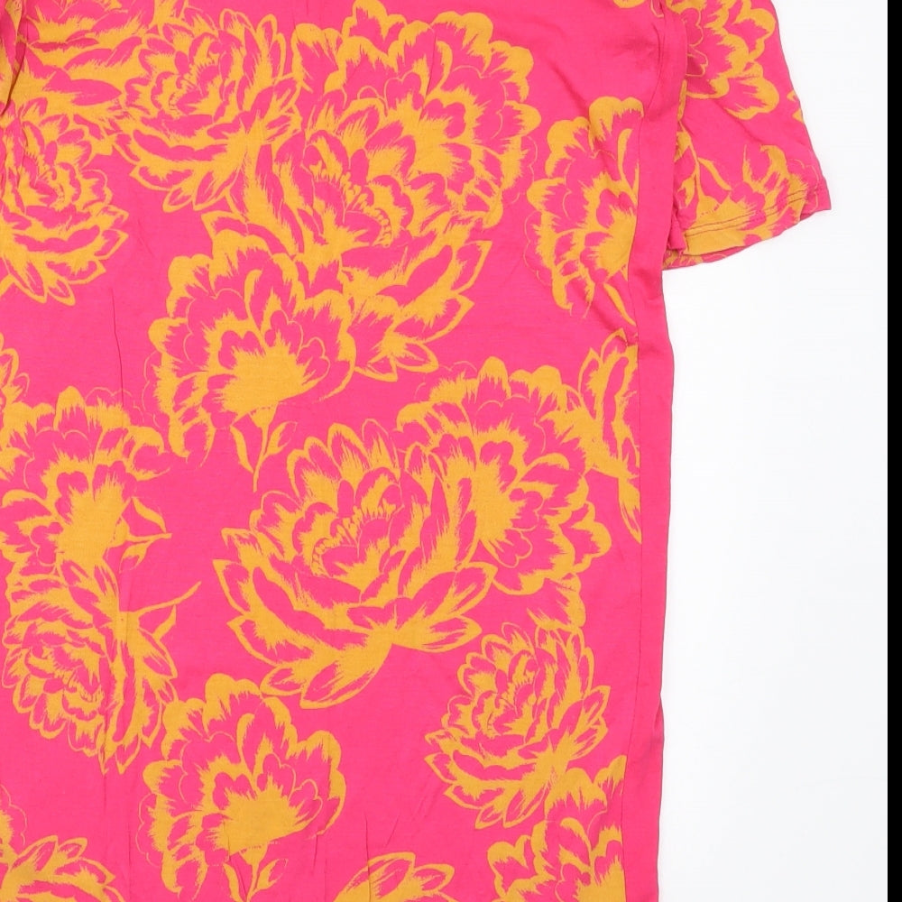 Womens UK Size 6 NEXT Pink Basic T-Shirt