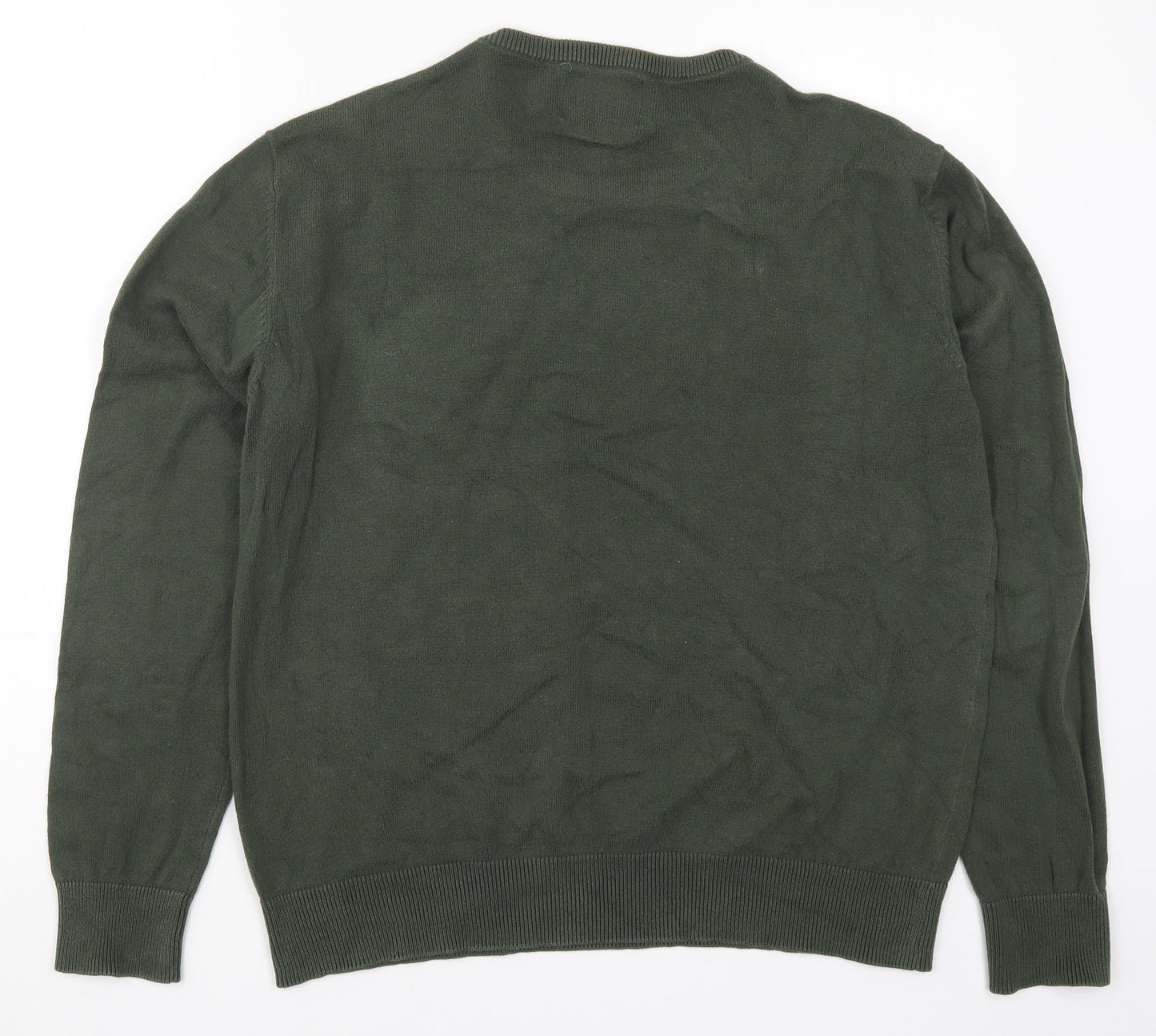 Twister Gorilla Mens Green  Knit Pullover Jumper Size L