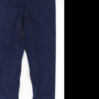 ESMARA Womens Blue  Denim Skinny Jeans Size 14 L28 in