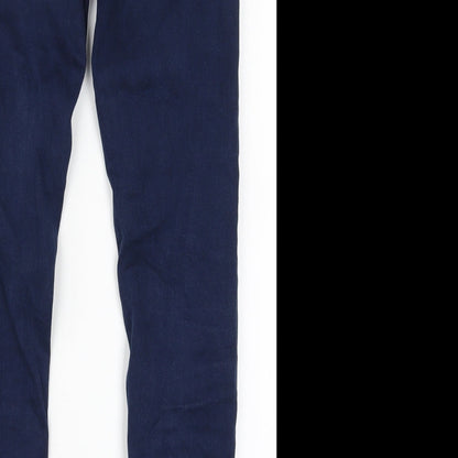 ESMARA Womens Blue  Denim Skinny Jeans Size 14 L28 in