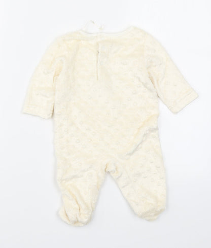 Rock a Bye Baby Boutique Baby Beige Solid  Cami One Piece Size 0-3 Months  - Bear