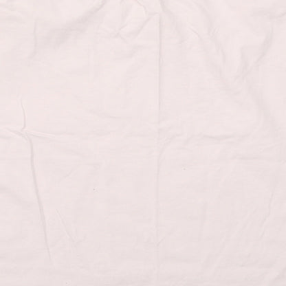 Boux Avenue Womens Pink Solid  Top Pyjama Top Size 12  - Be Kind to Yourself