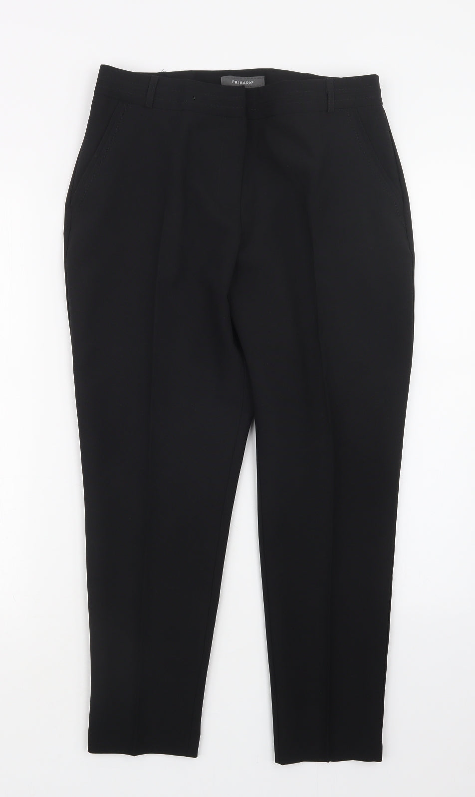 Primark Womens Black   Trousers  Size 10 L23.5 in
