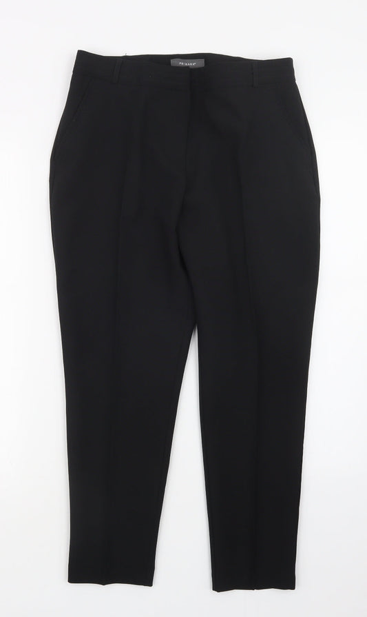 Primark Womens Black   Trousers  Size 10 L23.5 in