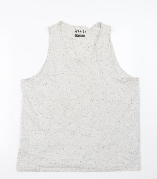 Matalan Mens White    T-Shirt Size XL