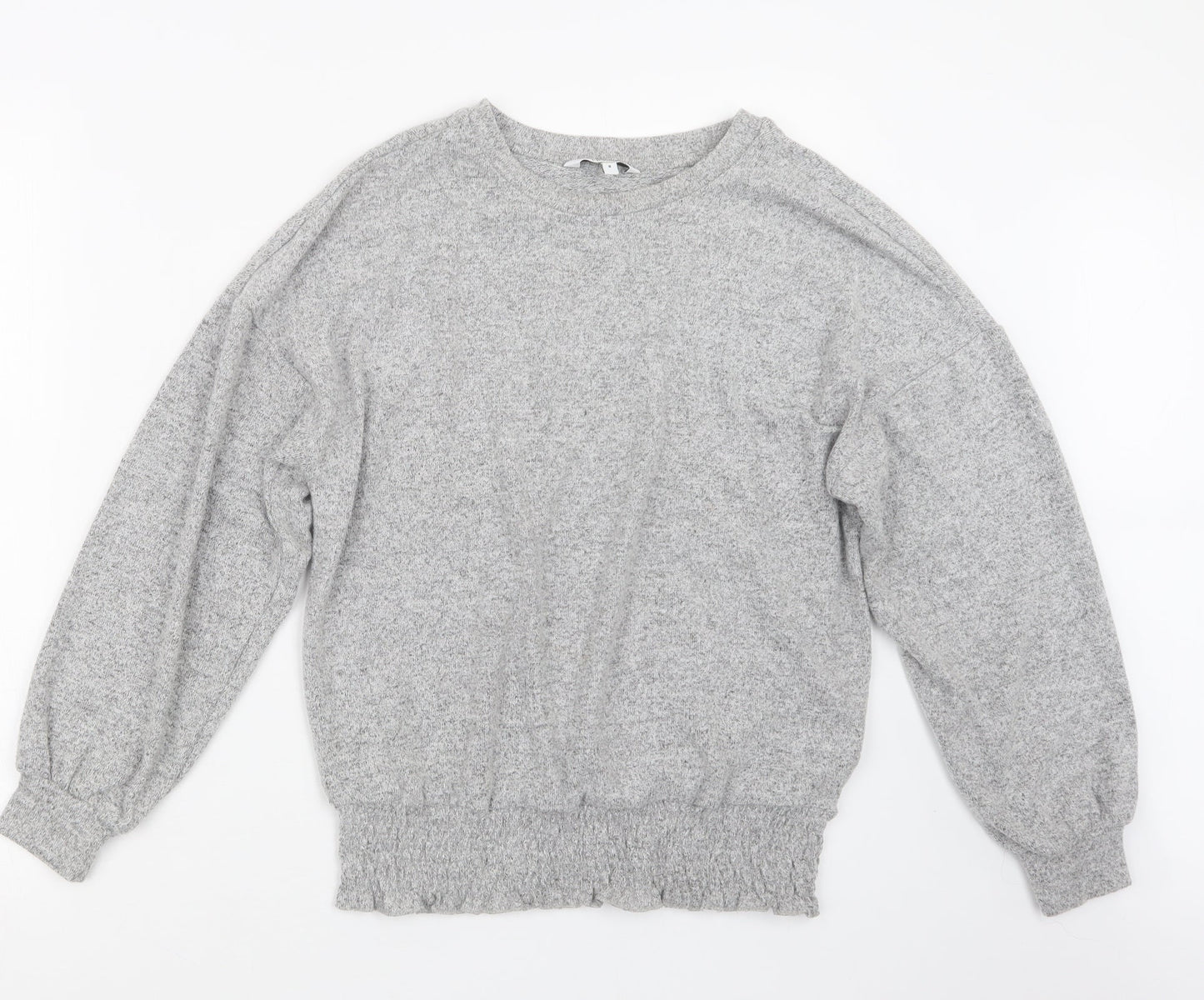 Womens UK Size 8 NEXT Grey Pullover Jumper