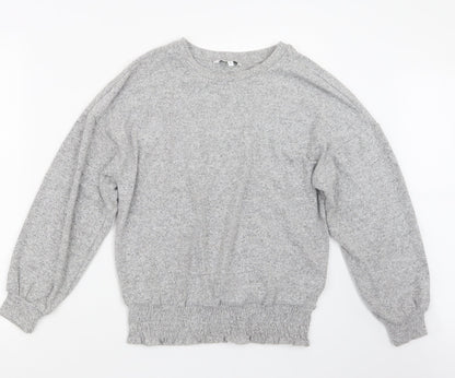 Womens UK Size 8 NEXT Grey Pullover Jumper