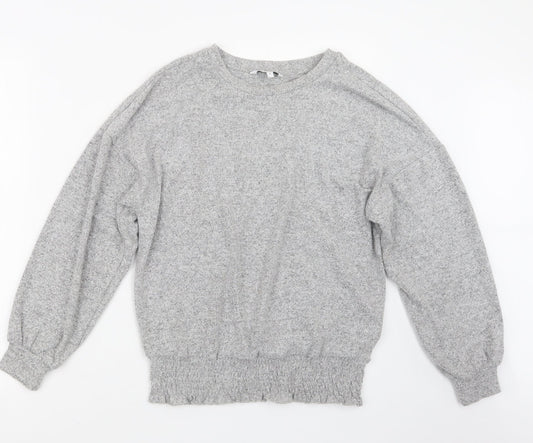 Womens UK Size 8 NEXT Grey Pullover Jumper