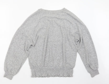 Womens UK Size 8 NEXT Grey Pullover Jumper