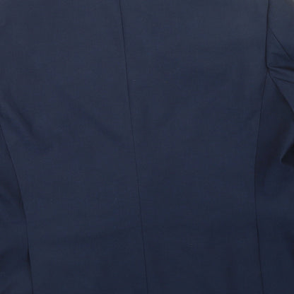Mens UK Size 40 BHS Regular Blue Suit Jacket
