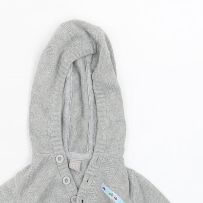 TU Boys Grey  Knit Pullover Jumper