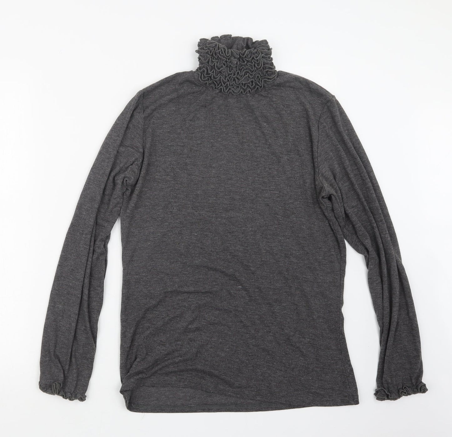 Womens UK Size 10 Preworn Grey Pullover Jumper