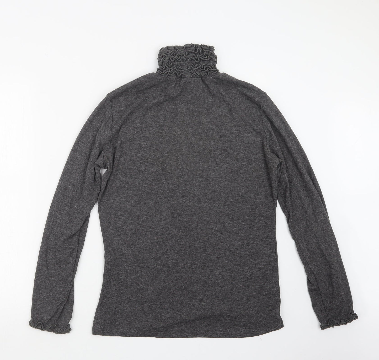 Womens UK Size 10 Preworn Grey Pullover Jumper